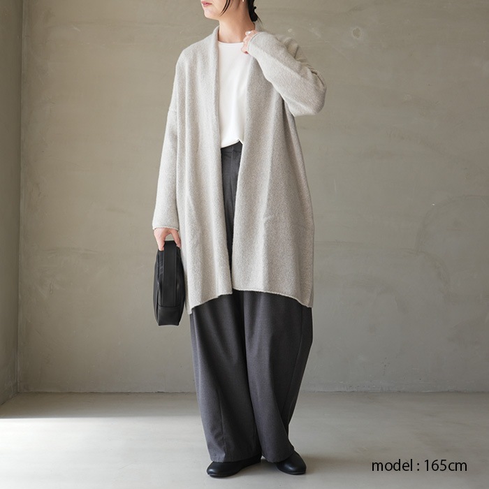 e263k133) / evam eva (エヴァムエヴァ) / cashmere robe(カシミヤ