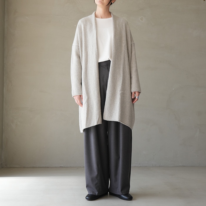 e263k133) / evam eva (エヴァムエヴァ) / cashmere robe(カシミヤ