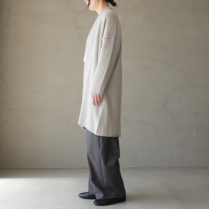 e263k133) / evam eva (エヴァムエヴァ) / cashmere robe(カシミヤ