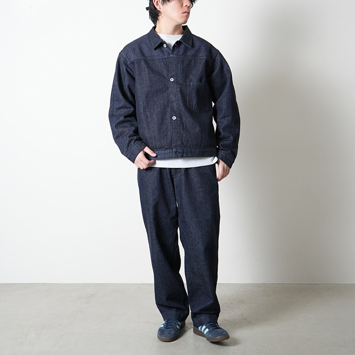 20％OFF】(SUCS306) / nanamica (ナナミカ) / Wide Denim Pants(ワイド