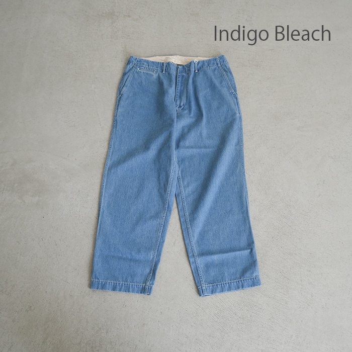 nanamica Wide Denim Pants ナナミカ ワイドデニムパンツ nanamica - WIDE DENIM PANTS - INDIGO ナナミカ ワイドデニムパンツ