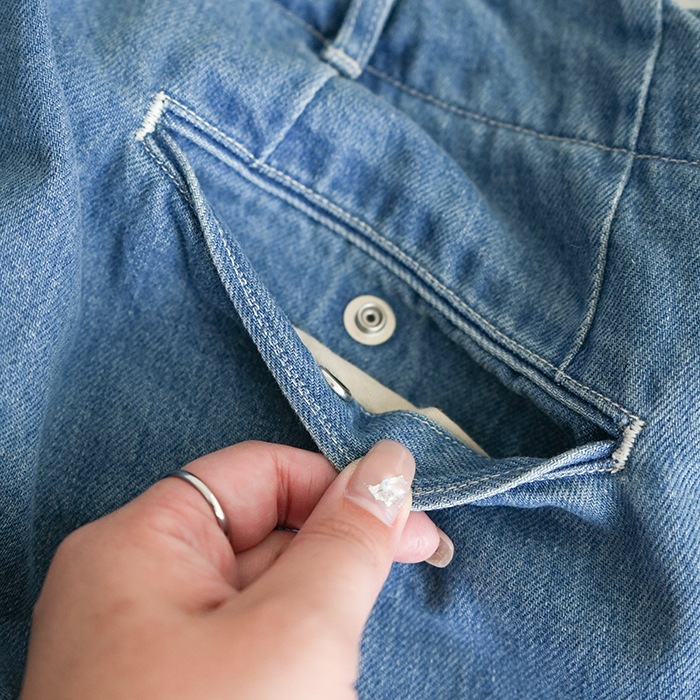 20％OFF】(SUCS306) / nanamica (ナナミカ) / Wide Denim Pants(ワイド