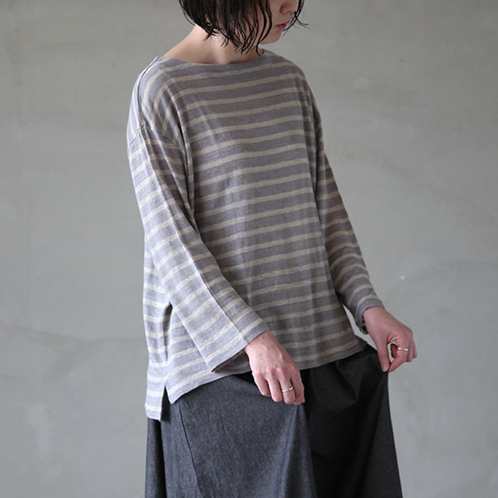 30%OFF】(12106034) Vlas Blomme (ヴラスブラム) / Smoky Color Linen