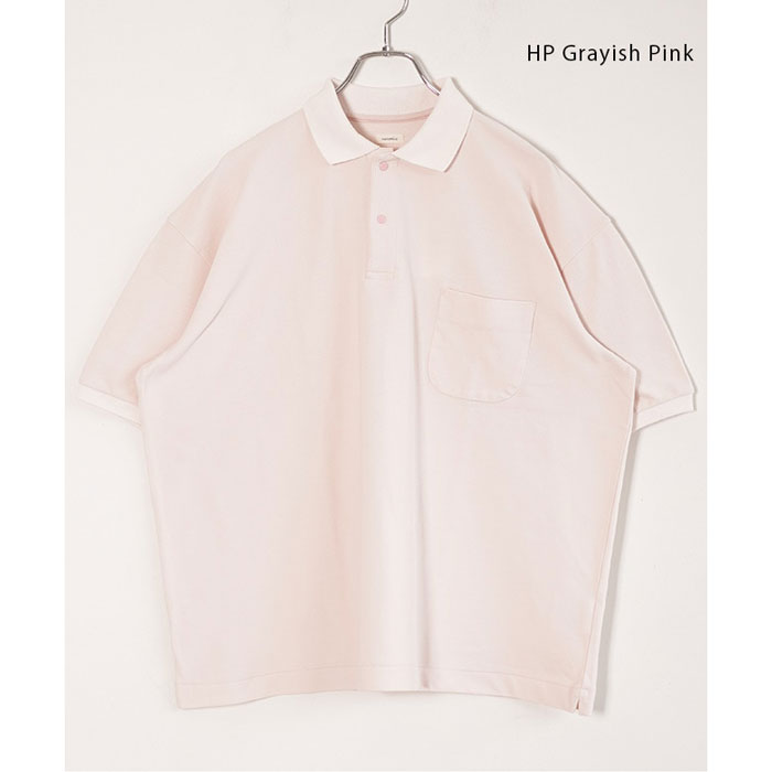 nanamica S/S Polo Shirt ポロシャツ　半袖 nanamica S/S Polo Shirt Light Gray（ナナミカ ショート