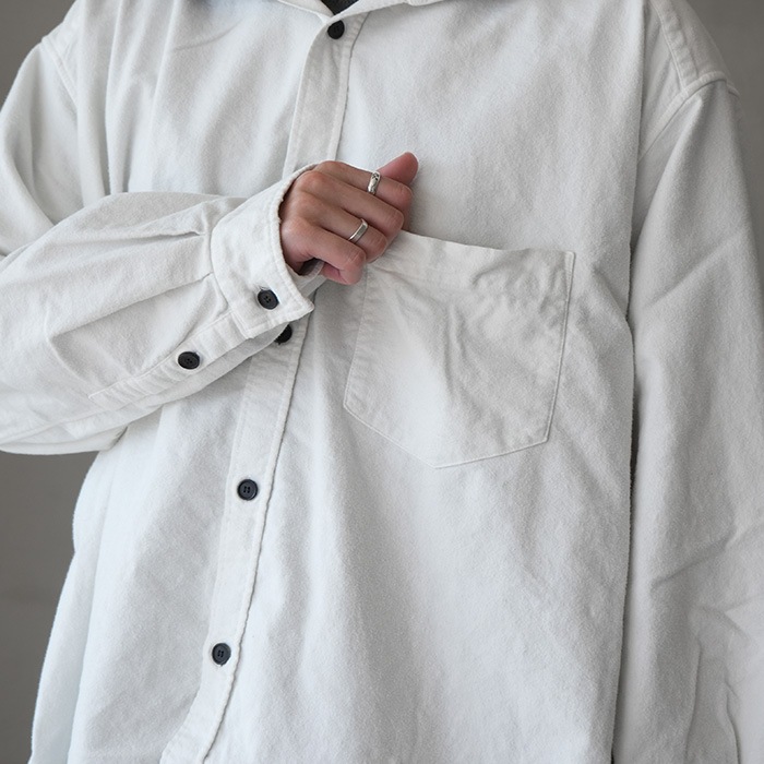 anc-sh57) / ANCELLM (アンセルム) /HOODIE SHIRT（フーディー
