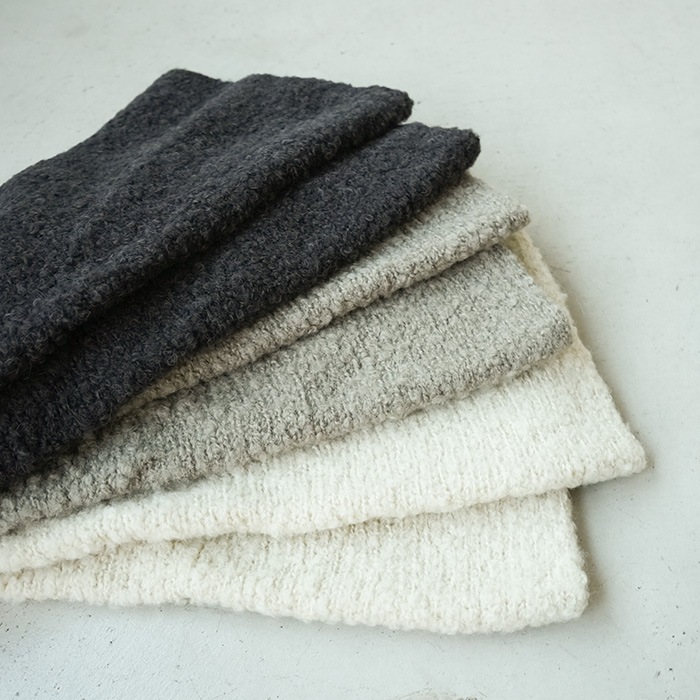 e253g182) / evam eva (エヴァムエヴァ) / alpaca wool snood(アルパカ