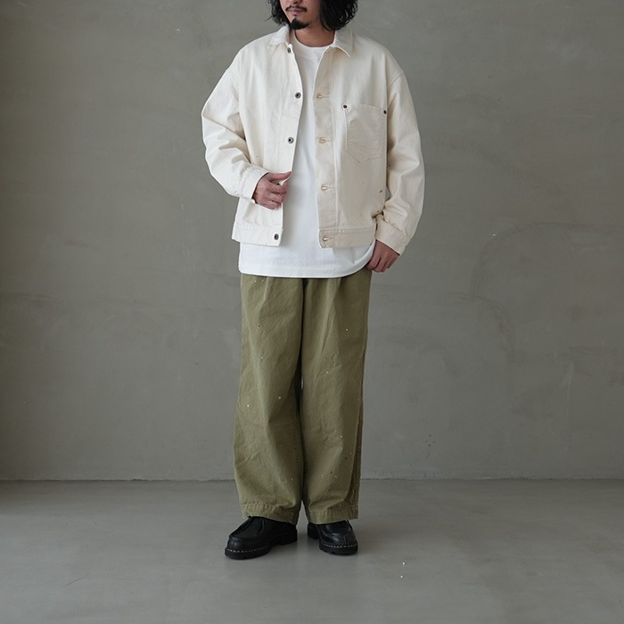 YOKO SAKAMOTO ヨーコサカモト ワークワイドトラウザーズ Lサイズ YOKO SAKAMOTO ヨーコサカモト ワークワイドトラウザーズ L