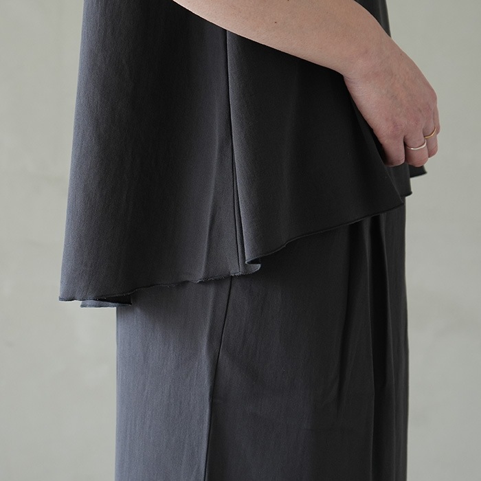 e231t158) / evam eva (エヴァムエヴァ) /cotton sleeveless