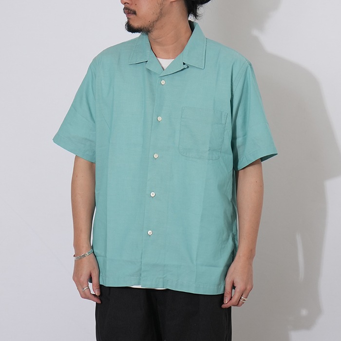 ◇(s25sg119) / nanamica(ナナミカ) / OPEN COLLAR PANAMA SS
