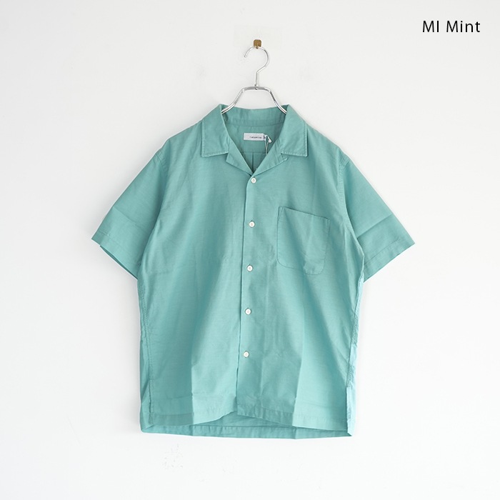50%OFF】◇(s25sg119) / nanamica(ナナミカ) / OPEN COLLAR PANAMA SS