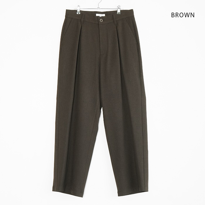 syt-25aw-p01) SAYATOMO(サヤトモ) / 2-Tack Wide Slacks(2タック