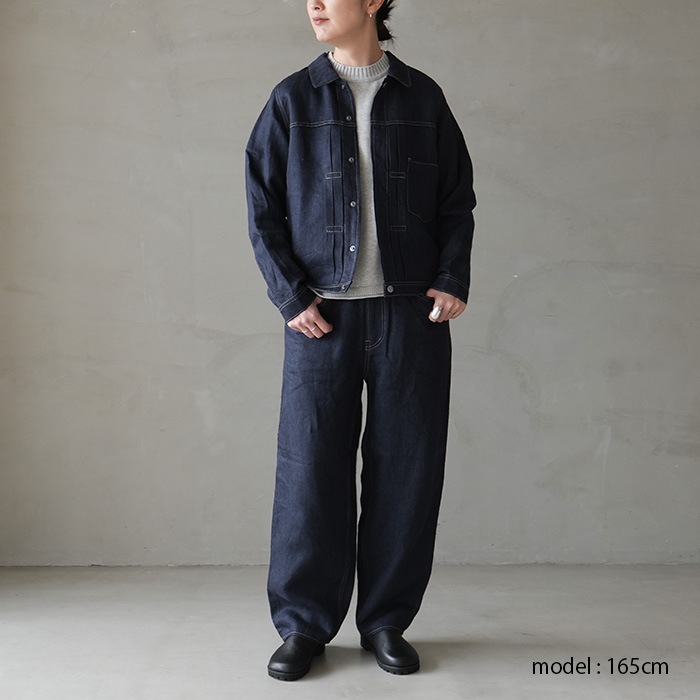 13533095) / Vlas Blomme (ヴラスブラム) / KL Denim テーパードパンツ