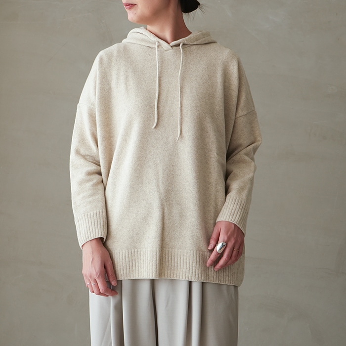 e253k177) / evam eva (エヴァムエヴァ) / press wool parka(プレス
