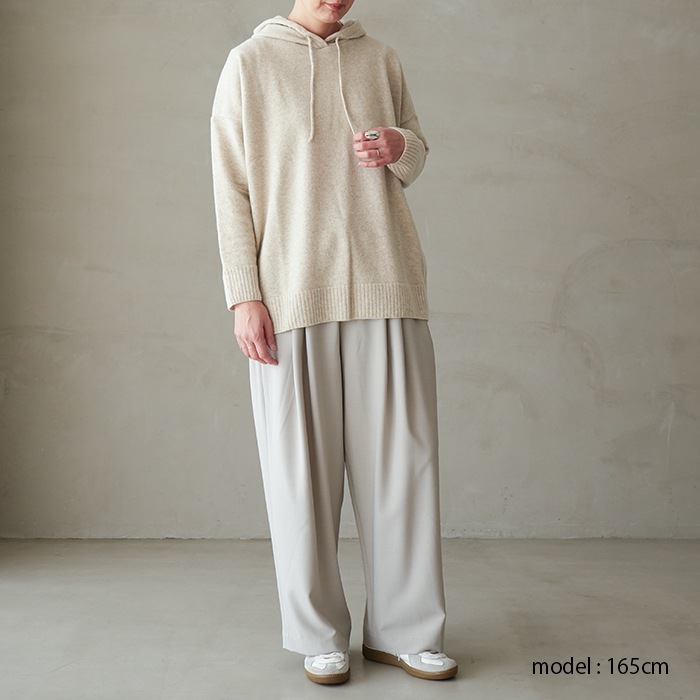 e253k177) / evam eva (エヴァムエヴァ) / press wool parka(プレス