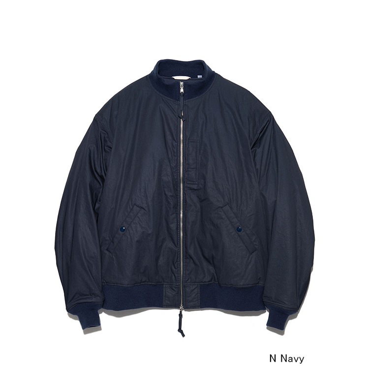 新品 24FW ナナミカ S 黒 インシュレーションバーシティージャケット nanamica Insulation Varsity Jacket Black （ナナミカ