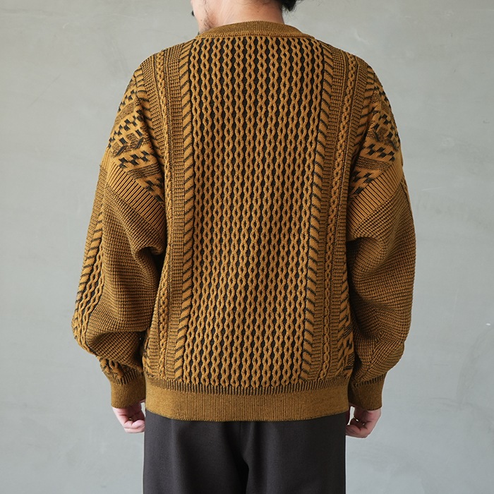 ysk-25aw-kn03) YASHIKI(ヤシキ) / Fubuki Knit (フブキニット