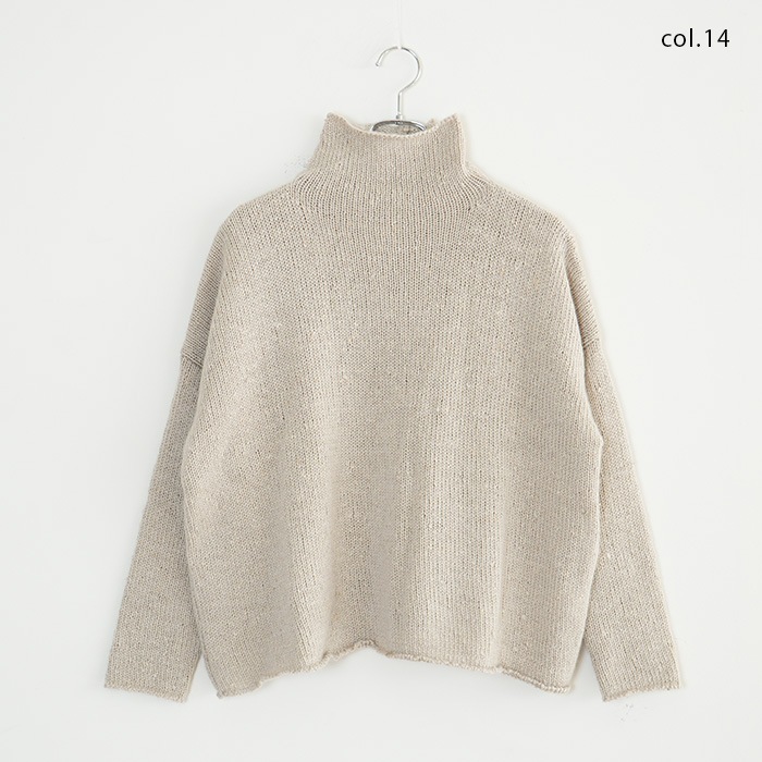 新品☆evam eva☆ローゲージコットンニット evam eva｜cotton pullover｜ladies',tops