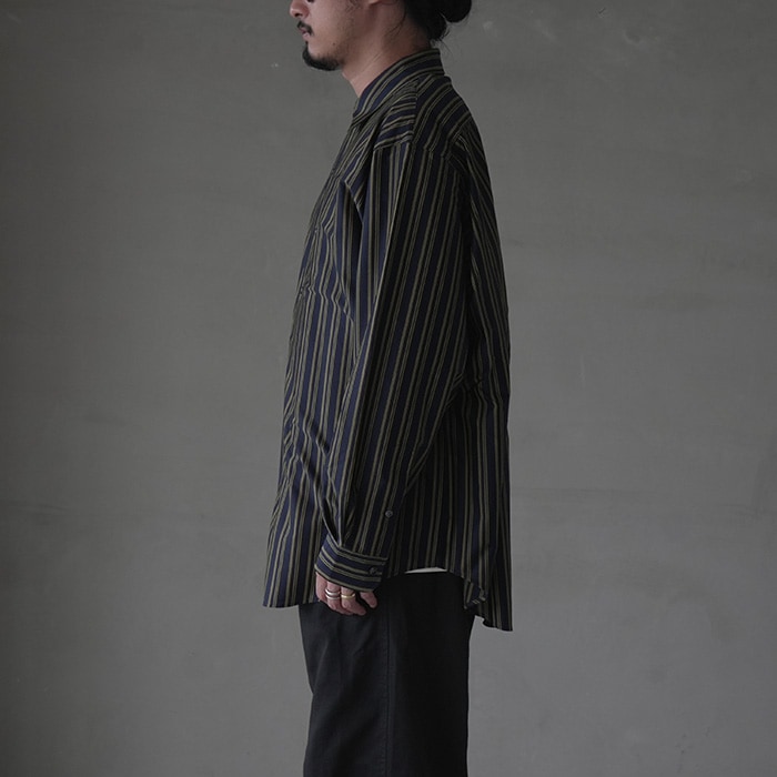 81 KANEMASA カネマサ ストライプシャツ kanemasa KANEMASA PHIL. × +