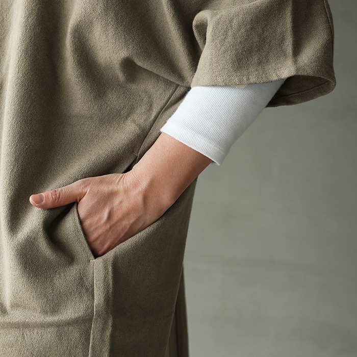 e253t113) / evam eva (エヴァムエヴァ) / cotton one-piece(コットン