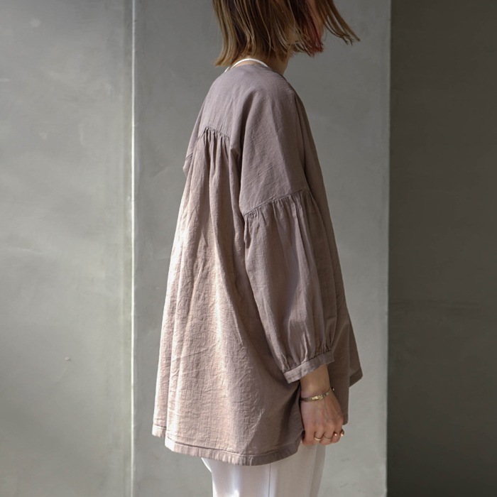 e221t076) / evam eva(エヴァムエヴァ) / cotton pullover(コットン