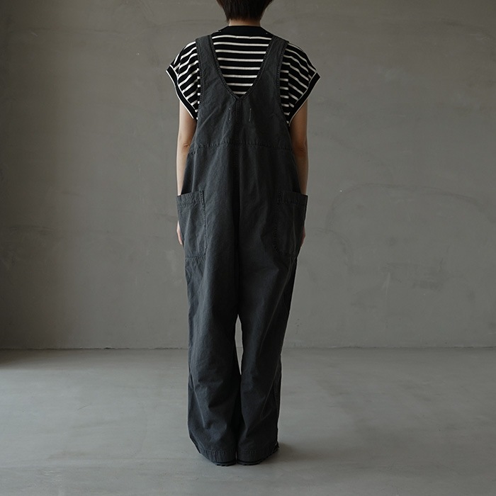 インアットオールインワンオーバーオール2 チャコール