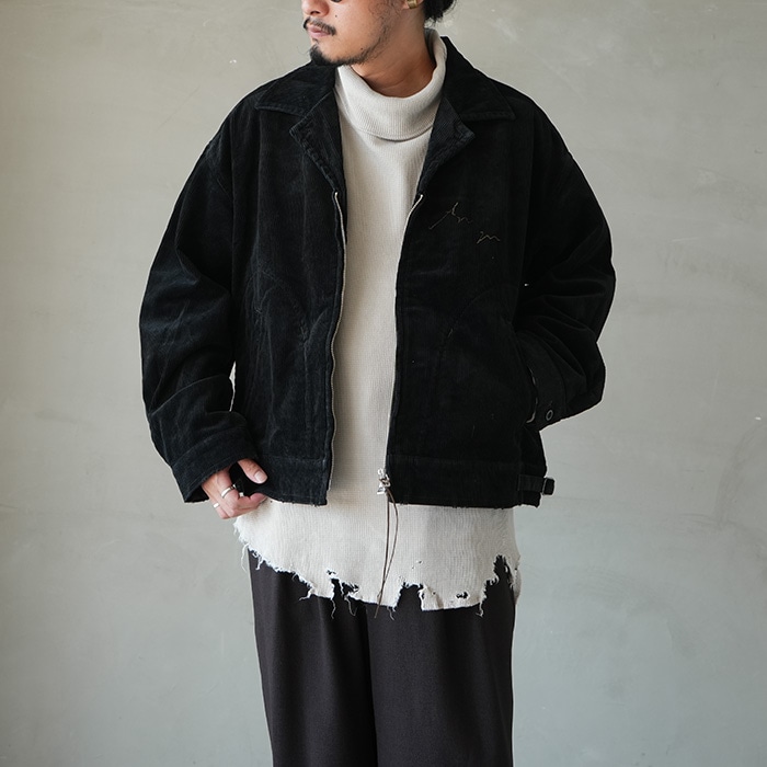 anc-jk65) / ANCELLM (アンセルム) / CORDUROY ZIPUP JACKET