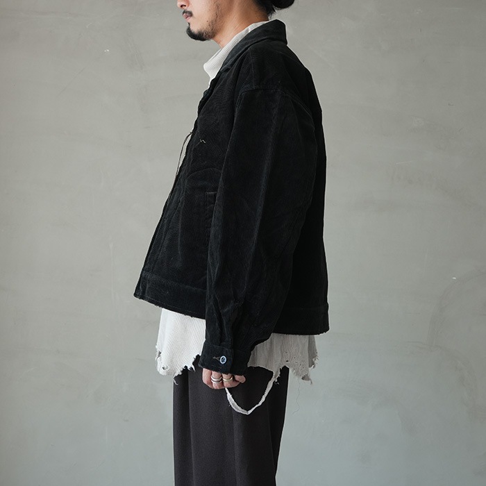 anc-jk65) / ANCELLM (アンセルム) / CORDUROY ZIPUP JACKET
