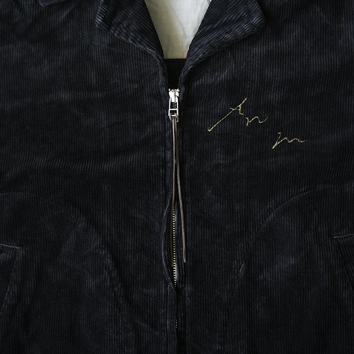 anc-jk65) / ANCELLM (アンセルム) / CORDUROY ZIPUP JACKET