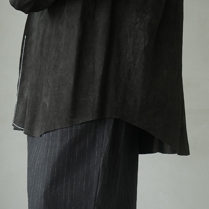 bo-05a01) barbell object(バーベルオブジェクト) /leather 3b sh