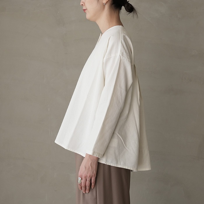 e253t164) / evam eva (エヴァムエヴァ) / cotton wool no collar