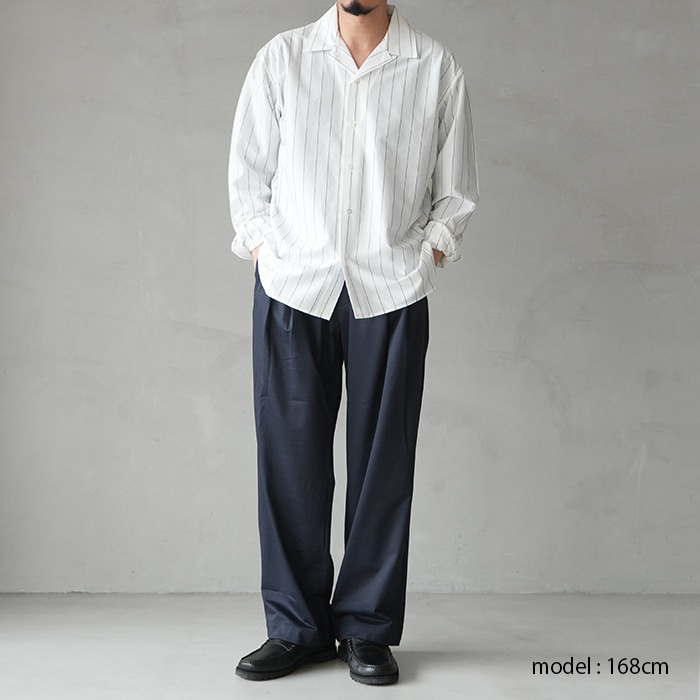 km26s-004）/ KANEMASA(カネマサ) / 36G Wool Trousers(36Gウール