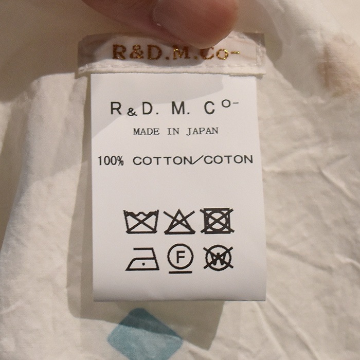 8195) / R&D.M.Co-/OLDMANS TAILOR(アールアンドディーエムコー
