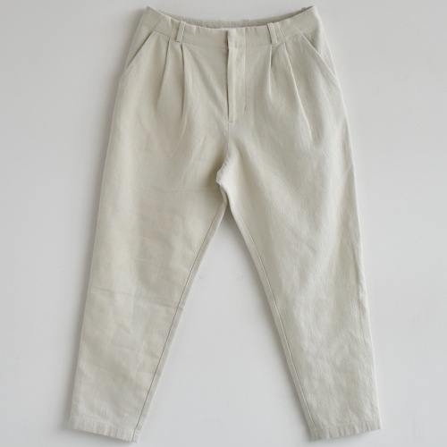 エヴァムエヴァ evam eva コットン　シルク　パンツ evam eva cotton silk easy pants - SUSCON + RUSTIC HOUSE