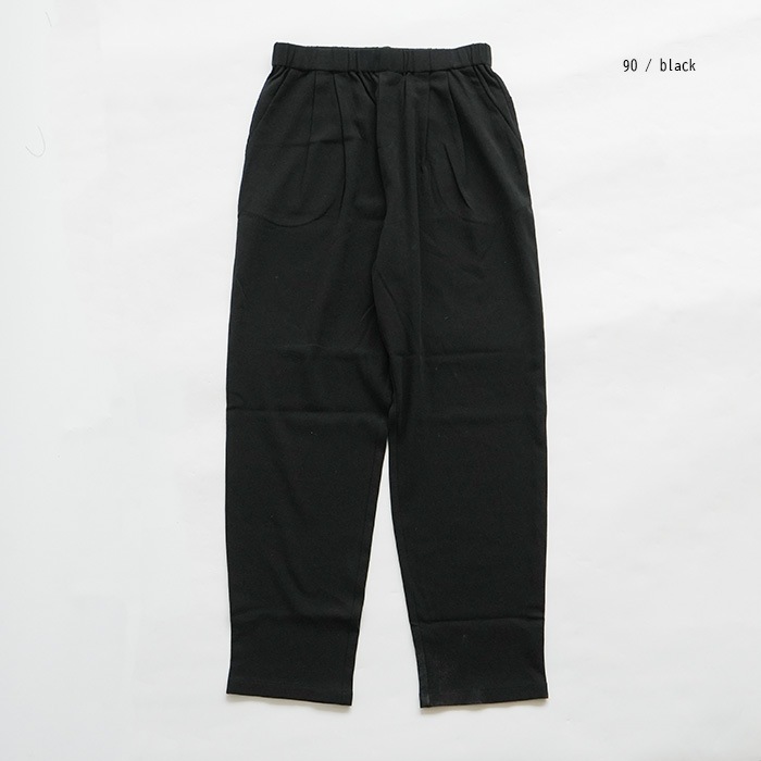 e231t103) / evam eva (エヴァムエヴァ) /cotton tuck pants