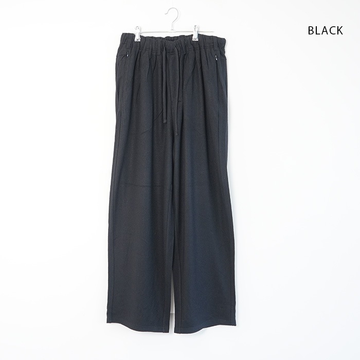 anc-pt91) / ANCELLM (アンセルム) / WOOL GATHERS SLACKS（ウール