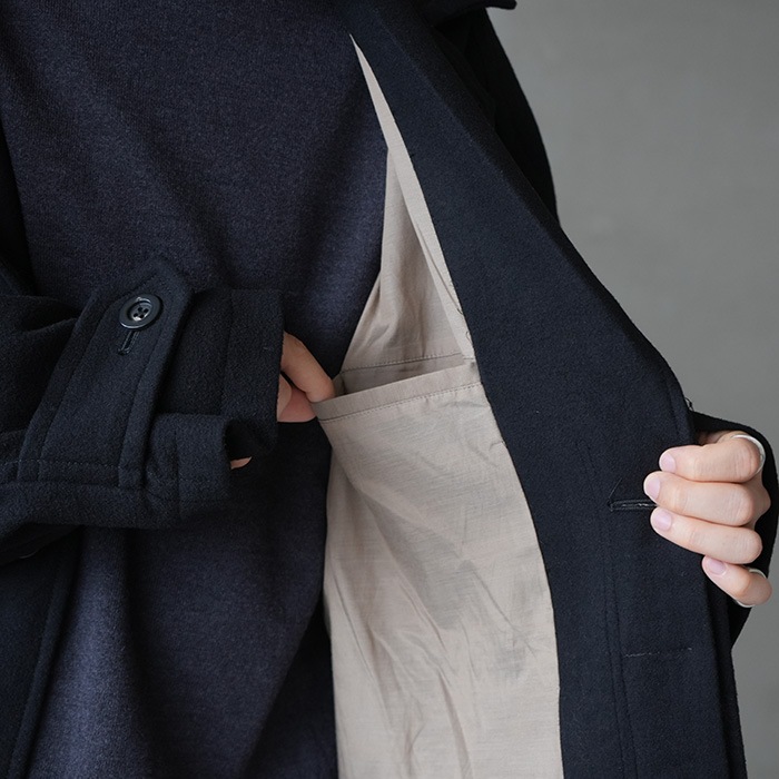 anc-jk66) / ANCELLM (アンセルム) / W/S/CA BALMACAAN COAT（ウール