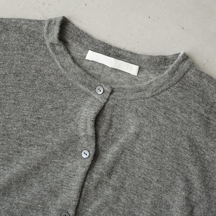 e263k039) / evam eva (エヴァムエヴァ) / wool cashmere cardigan