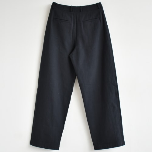 e201t042) / evam eva(エヴァムエヴァ) / cotton tuck wide PT