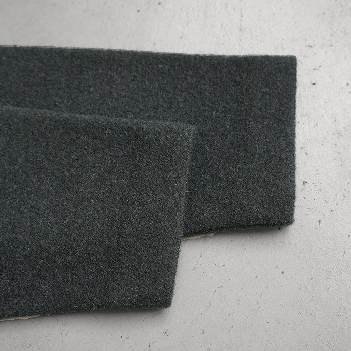 ○（e243k091) / evam eva(エヴァムエヴァ) /press wool no collar