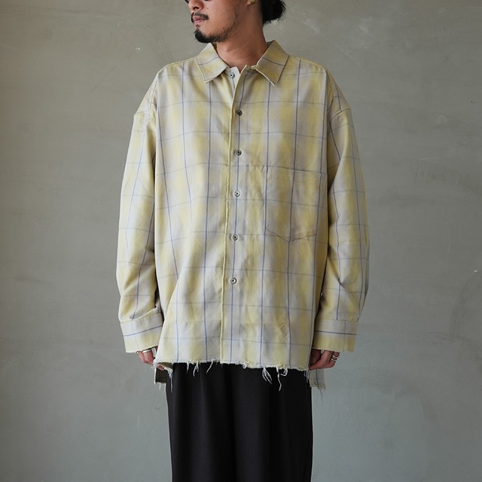anc-sh65-a) / ANCELLM (アンセルム) / C/R CHECK SHIRT（コットン