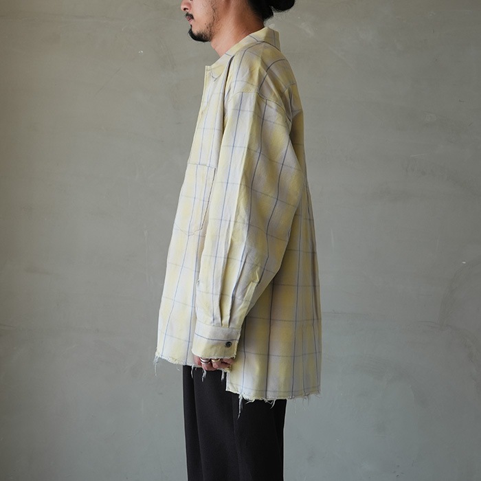 anc-sh65-a) / ANCELLM (アンセルム) / C/R CHECK SHIRT（コットン
