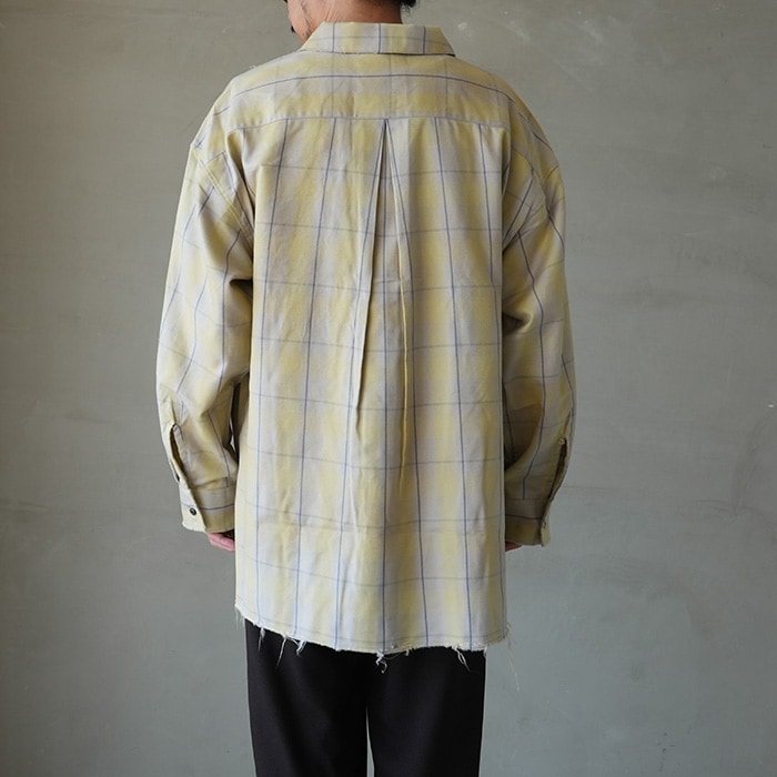 anc-sh65-a) / ANCELLM (アンセルム) / C/R CHECK SHIRT（コットン