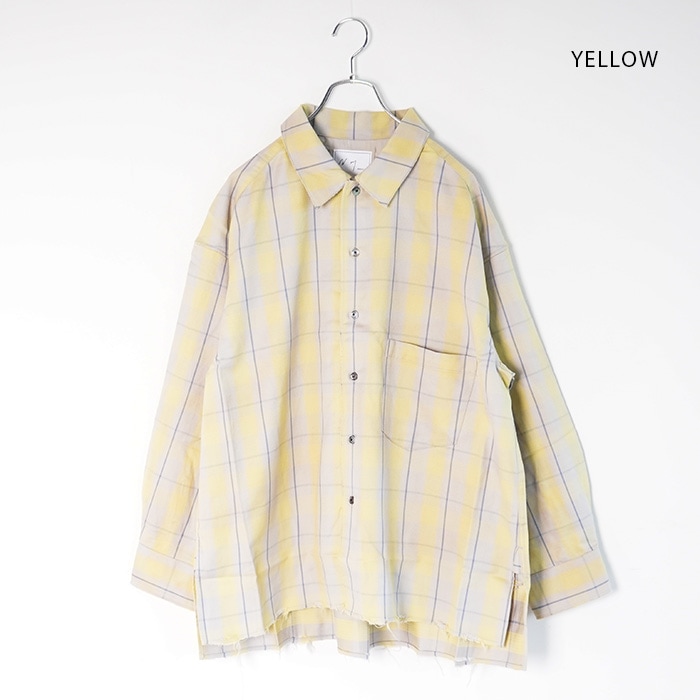 anc-sh65-a) / ANCELLM (アンセルム) / C/R CHECK SHIRT（コットン