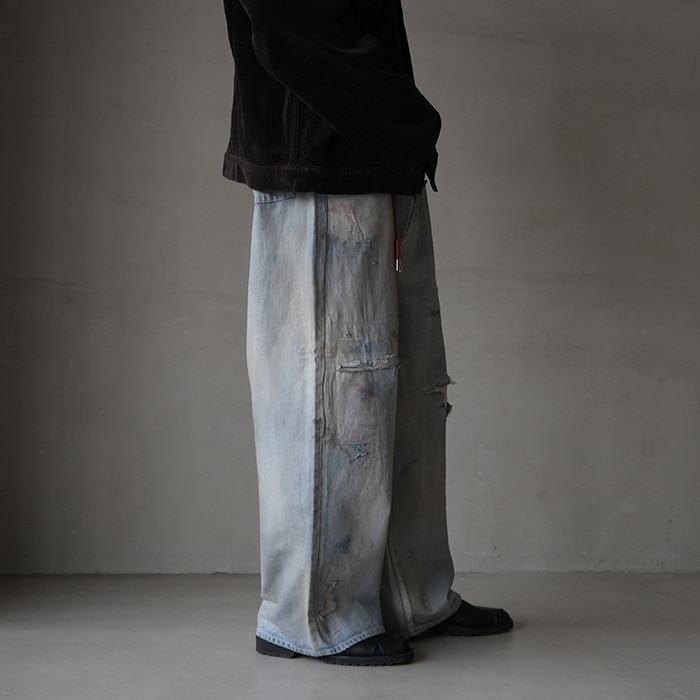 anc-pt100) / ANCELLM (アンセルム) / #04 AGING01（エイジングデニム