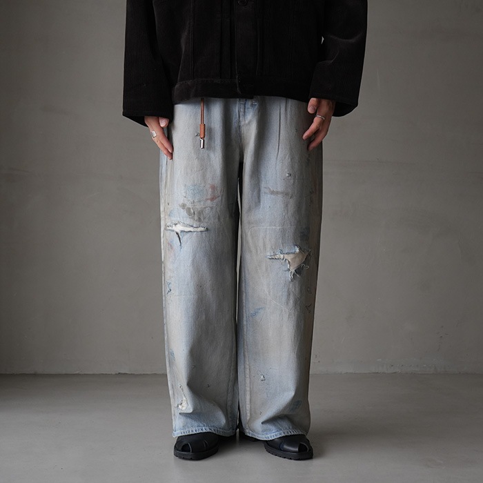 anc-pt100) / ANCELLM (アンセルム) / #04 AGING01（エイジングデニム