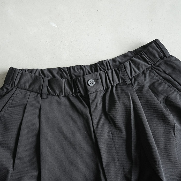 km26s-012a）/ KANEMASA(カネマサ) /36G Nylon Tuck Easy Pants(36G