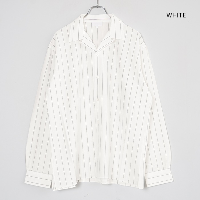 20%OFF】(km26s-023）/ KANEMASA(カネマサ) / 46G Stripe Delta Shirt