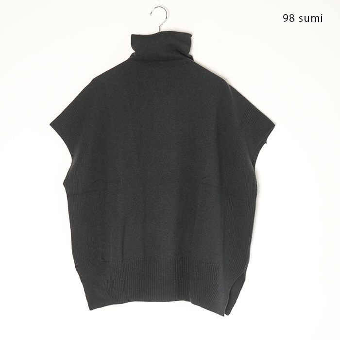 e263k067) / evam eva (エヴァムエヴァ) / wool poncho(ウールポンチョ