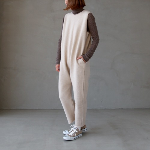 【未使用】オールドマンズテーラー　圧縮ニットサロペット　サイズF 14_000000001988.jpg?1678209905