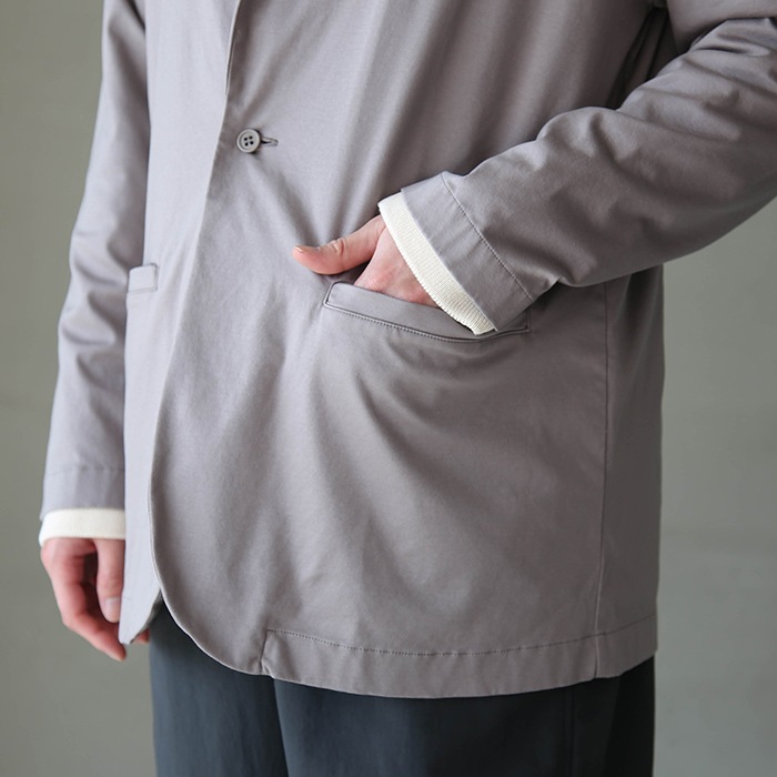 e221c069) / evam eva(エヴァムエヴァ) / smooth jacket